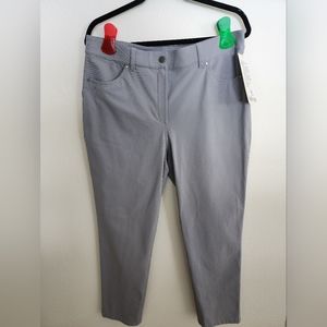 Lululemon City Sleek 5 Pocket 7/8 Pant, NWT, size 12, Grey